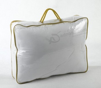 女性の透明なハンドバッグ/Pvcトートバッグ/Pvc防水バッグ