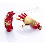 Wholesale custom High Quality Fashion Iron Man 256GB USB Flash Drive