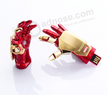 Wholesale custom High Quality Fashion Iron Man 256GB USB Flash Drive