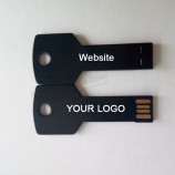 Wholesale custom Black Key Shape USB Flash Drive 1GB 8GB 64GB