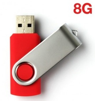 批发定制USB 2.0 闪存驱动器8GB (TF-0292)