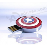 Wholesale custom Avengers Series Captain America USB Flash Drive 16GB