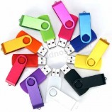 Hot! Colorful Swivel USB Flash Drive8GB 16GB 32GB 64GB (TF-0076) for custom with your logo