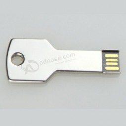 Customized Logo for High Quality Slim Key Shape USB Flash Drive 512MB Key USB (TF-0242)