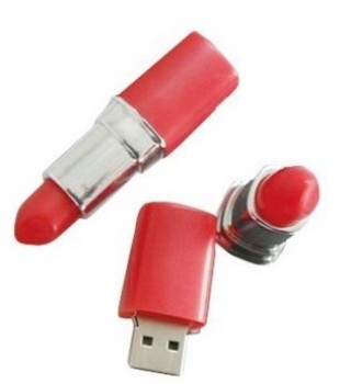Customized Logo for High Quality Lipstick USB Flash Drive, USB Stick, Pen Drive (TF-0089)