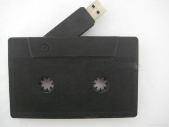 アリババ中国のサプライヤーから高品質のカセットテープのUSBフラッシュドライブのためのカスタマイズされたロゴ