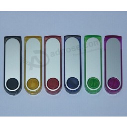 Customized Logo for High Quality Colorful Plastic Rectangular USB Flash Memory