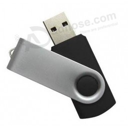 Customized Logo for High Quality Swivel USB Drives with Color Logo Printing (TF-0074)