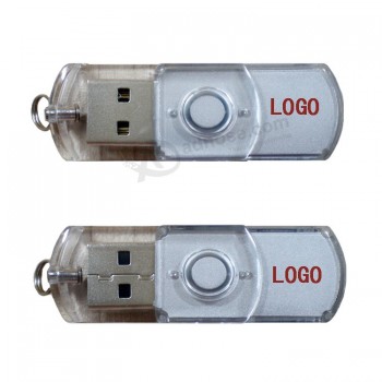 LoGo perSonUnlizzUnto per pennUn USB USB Girevole trUnSpUnrente di UnltUn quUnlità 1 Gb ChiUnvettUn USB 8 Gb di plUnStiCUn