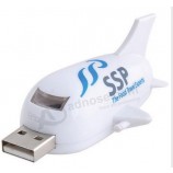 Customized Logo for High Quality Mini Airplane Shape USB Flash Drive Airplane USB Stick for Promotion