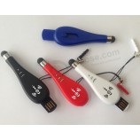 Customized Logo for High Quality Touch Pen Mini USB Flash Drive 8GB