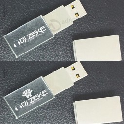 Wholesale custom high-end USA Custom Logo Crystal USB Drives 8GB Flash Memory USB Disk4GB