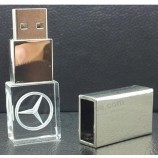 Op MEenEent Met uw loGo voor 2017 Heet SellinG proMotie GeSChenk kriStEenl USB FlEenSh drive. Met 3d loGo