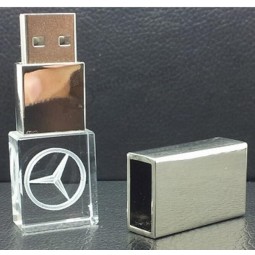 Custom with your logo for High Quality Promotional Acrylic USB Flash Drive Hot Thumb Drive with 3D Customized Logo