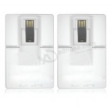 Custom with your logo for Best Promotional Credit Card Memory Transparent Card Drive (TF-0421)