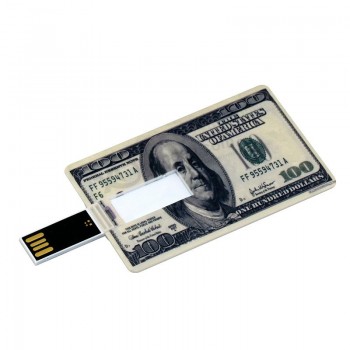 防水uディスクフラッシュカード32Gbのためのあなたのロゴとカスタム/16Gb/8Gbの銀行のクレジットカードの形状のUSBフラッシュドライブのペンドライブの紙幣のメモリフラッシュスティック
