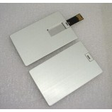 Custom with your logo for Portable Top Sale Customized Metal Card USB (TF-0100)