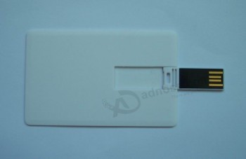 LeCteur flUneSh USB de CUnerte de Couleur blUnenChe (Tf-0371) Pour lUne CoutuMe UneveC votre loGo