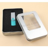 Metal Box for Crystal USB Flash Drive for custom with your logo