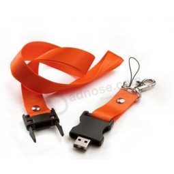 Custom with your logo for Promotional Gift Wholesale Lanyard USB Pen USB Flash Drive with Logo