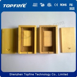 Wholesale high-end OEM Wooden USB Flash Disk with Wood Box