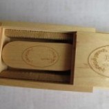 Custom high-end Engraving Logo Wood USB Flash Drive