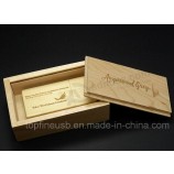 Custom high-end Any Logo Printing Wooden USB Flash Memory