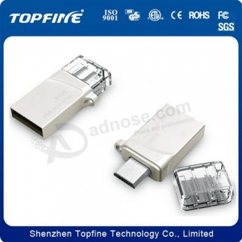 Custom with your logo for Mini OTG USB Flash Drive for Smart Phone