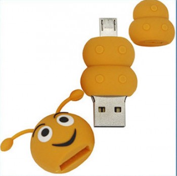 Custom with your logo for Cartoon USB Drive for Smart Phone