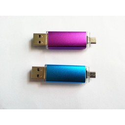 MetUMal otG USB Pen drive 8 Gb pUMarUMa perSonUMalizUMar CoM o Seu loGotipo