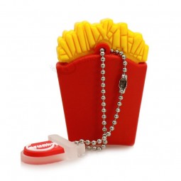 Custom with your logo for 100% Real Capacity Pen Drive French Fries USB Flash Drive 4GB 8GB