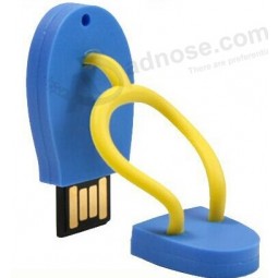 Wholesale custom cheap OEM Fashion 1GB Smart Slippers USB Pen Drive for Gift