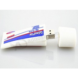Wholesale custom cheap Custom Made Skin Care Products Shape USB Disk