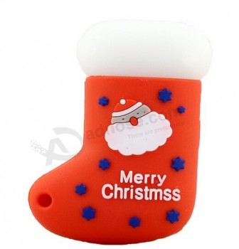 Wholesale custom cheap Bulk Pen Drive Cartoon Boots USB Drive Memory Stick USB Flash Drive Pendrive for Christmas Gifts