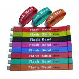 Wholesale custom high-end Bracelet Bulk 1GB USB Flash Drives for Gift (TF-0092)