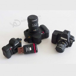 Custom cheap PVC Rubber Camera Custom USB Flash Drive 3D PVC ODM/OEM Service Pendrive for sale