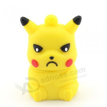 Wholesale custom Pikachu Cartoon Character USB Flash Drive