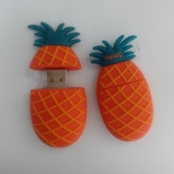Wholesale custom Pineapple Shape USB Flash Drive 2GB for Gift