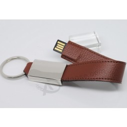 Wholesale cheap 4GB Leather USB Flash Drive (TF-0253)