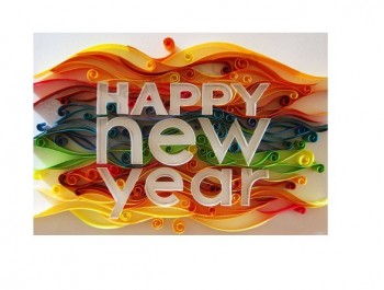 New Year 3D Paper Greeting Card Printing Manufacturer