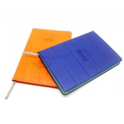 Leather Notebook OEM / Promotion Gift Custom Note Book with Moleskin Style
