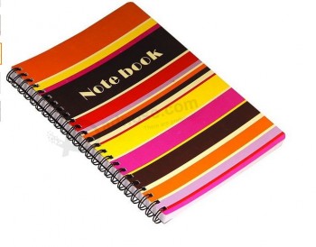 Spiral Bound Hard Cover Notebook Cute Spiral School Notebook Custom Paper Notebooks