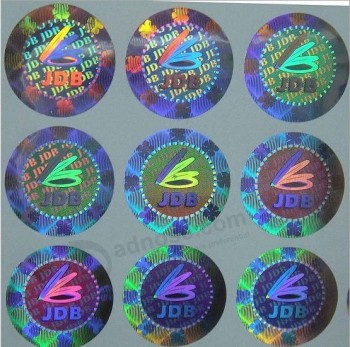 Authentic Merchandise Custom Hologram Sticker New Products for 2017