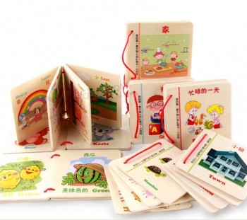 Children Thick Paper Book Printing Printing Child Book with Cardboard