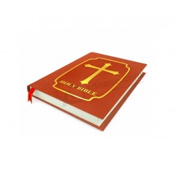 中国での卸売ハードカバー聖書の印刷
