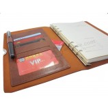 Stationery Notebook Mini Travel Journal with Expanded Pocket