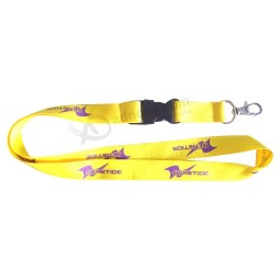 Custom with your logo for 2019 Promotional Gift Silk Screen Printed Polyester Lanyard