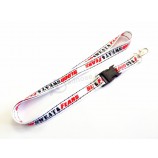 Custom with your logo for China Wholesale Sublimation Printing Polyester Lanyard