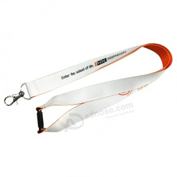 Custom with your logo for Cheap Price Heat- Sublimation Custom Lanyard for Sale