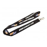 Custom with your logo for 2019 Factory Supply Imprint Custom Polyester Neck Lanyard